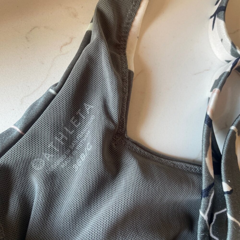Athleta LUX 2-Piece Floral Adjustable Top and High Rise Bottom Bikini Swimsuit - Picture 9 of 9